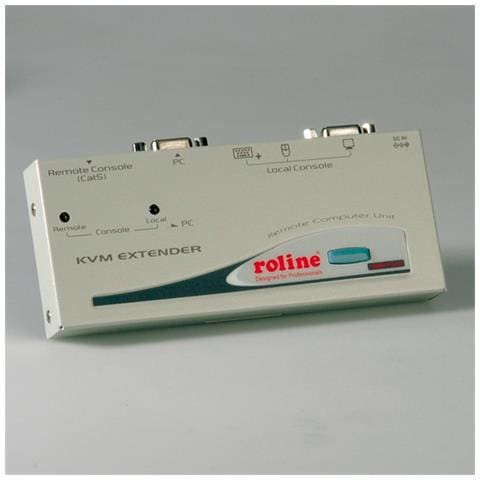 Smart KVM Extender, USB, 1024 x 768 Pixel, Metallo, 20 x 156 x 65 mm - Foto 2